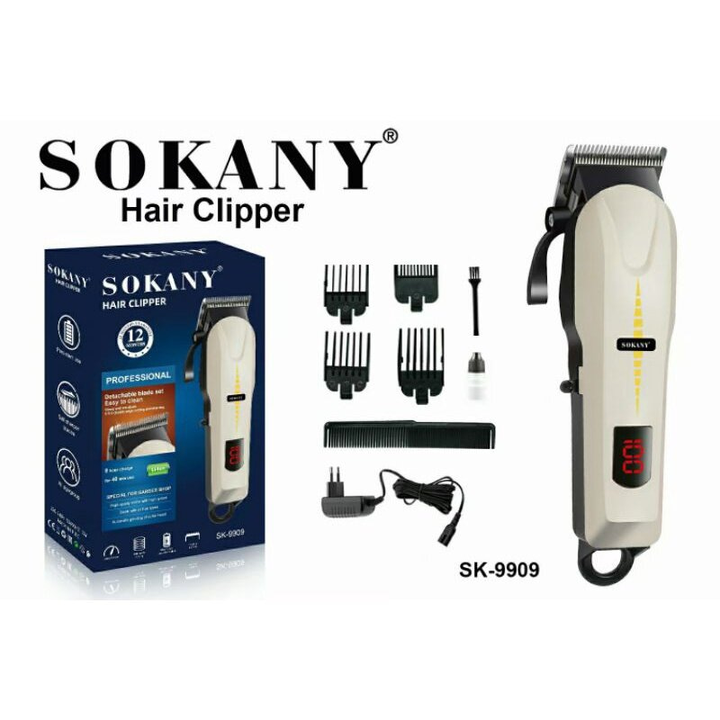 Sokany wireless hair trimmer